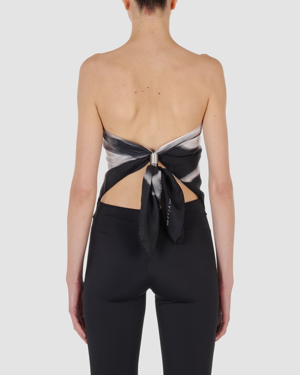 PRINTED FOULARD TOP - 11