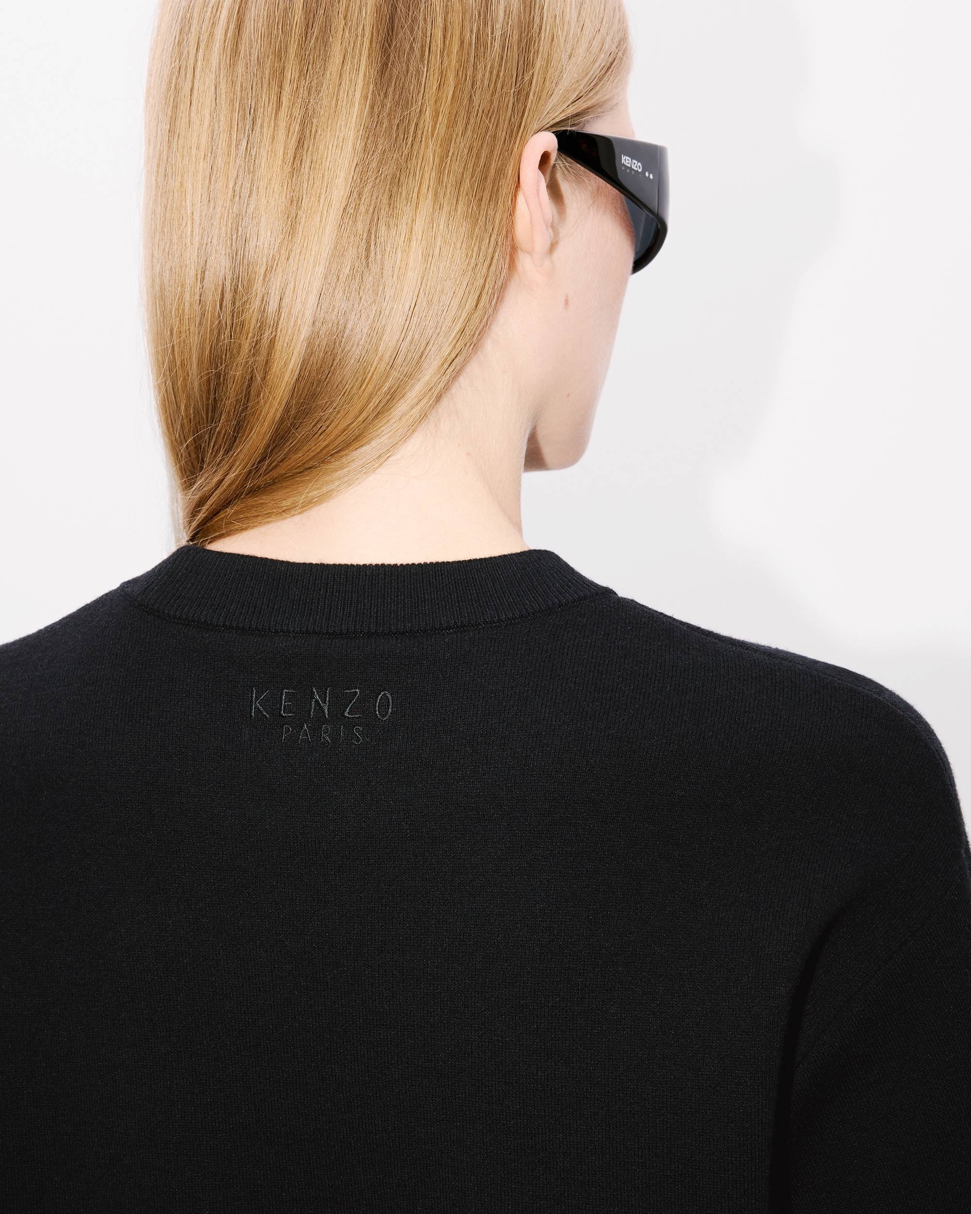 'Boke Flower' jumper in wool and cotton - 7