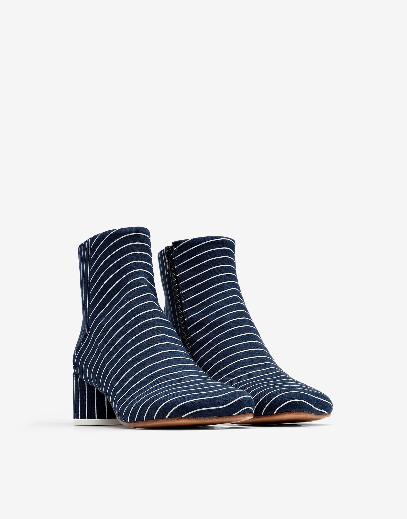 6 logo stripe ankle boots - 2