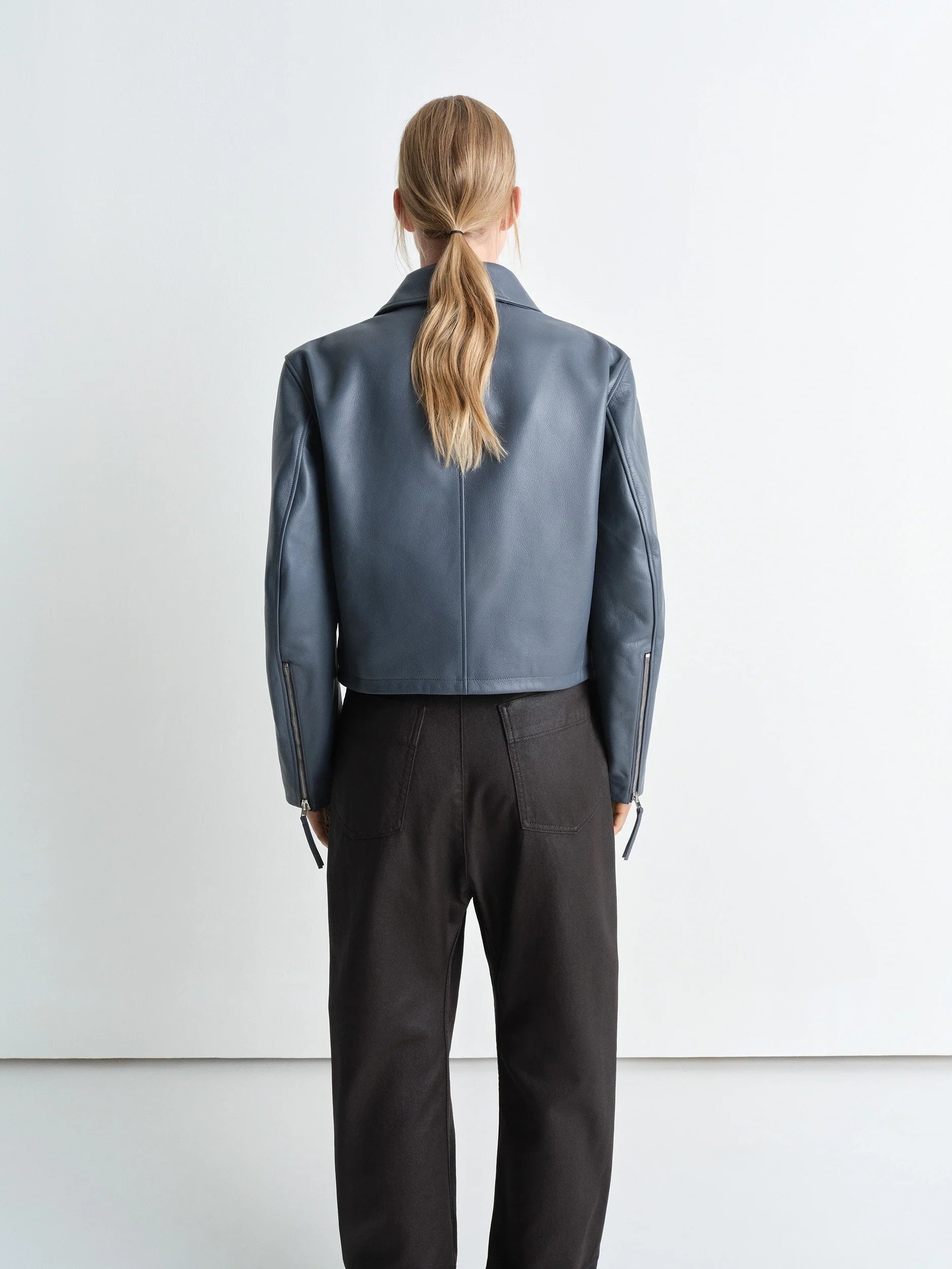 BOXY CROPPED JACKET - 5