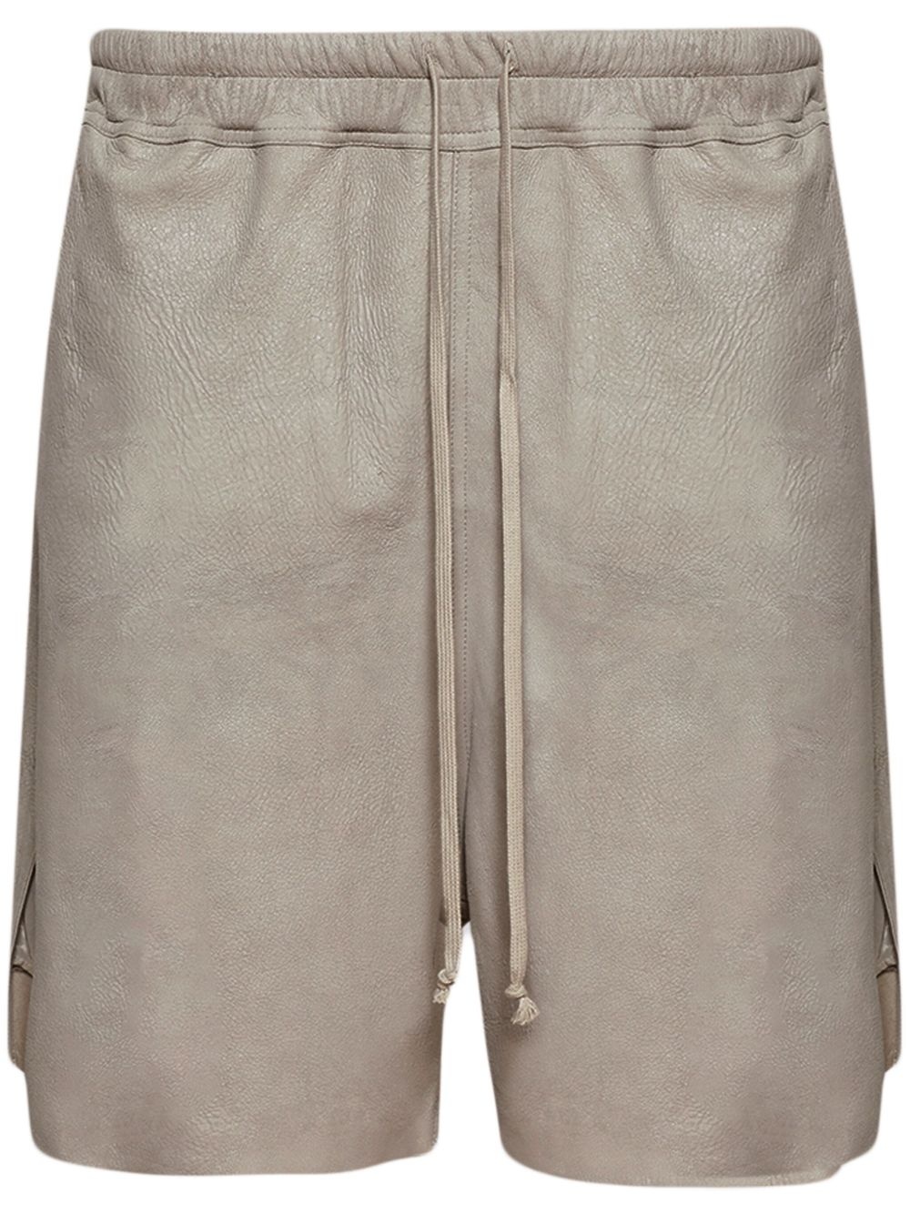 leather shorts - 1