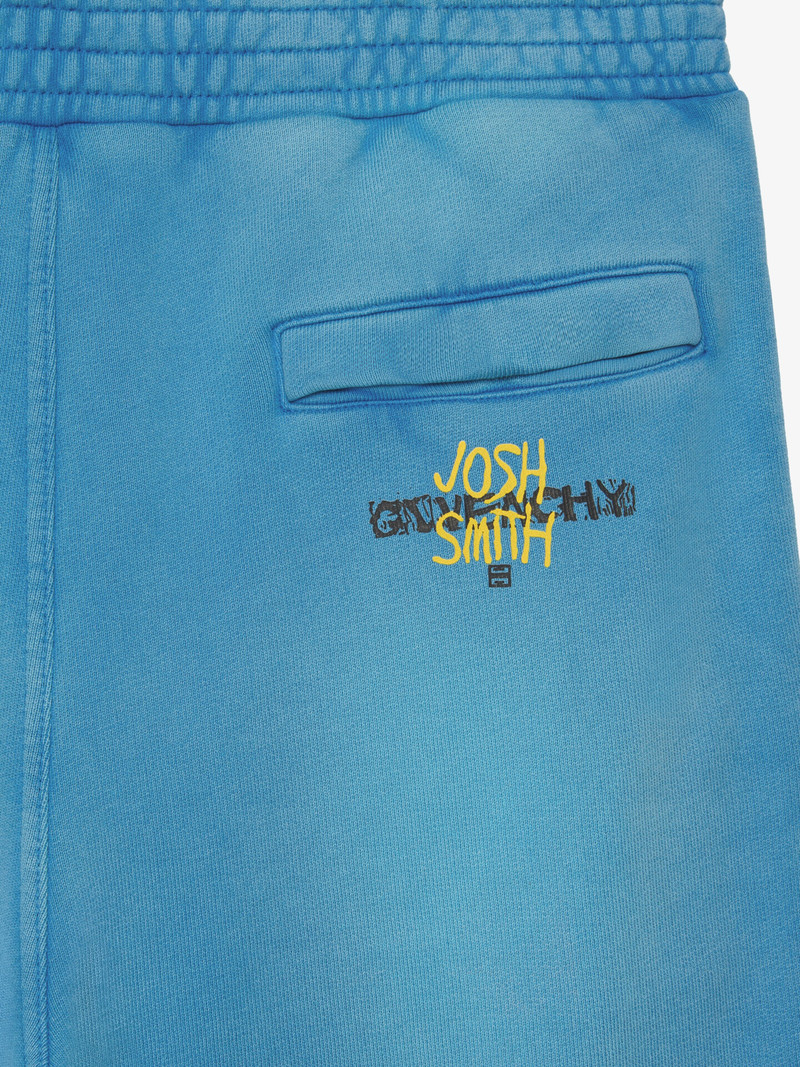 SLIM FIT JOGGER PANTS IN FELPA WITH REAPER EMBROIDERED PATCH 7