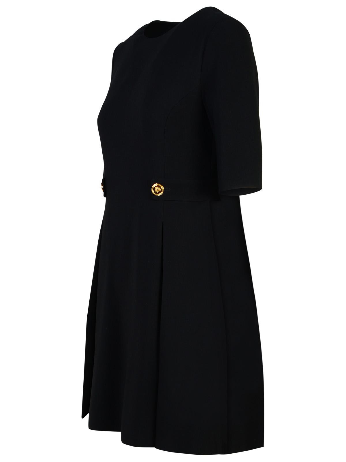 Versace 'M/C' Black Viscose Dress Women - 2