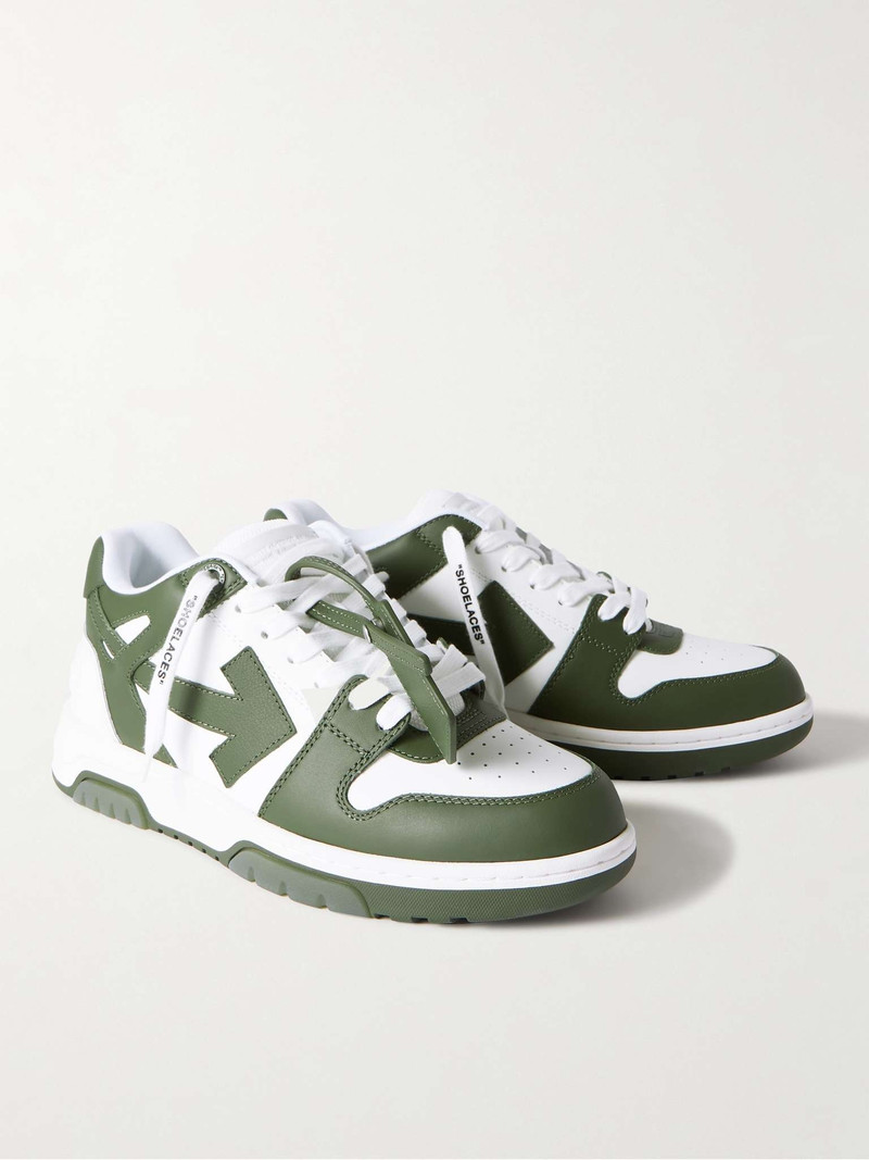 Off-White Out of Office Leather Sneakers outlook