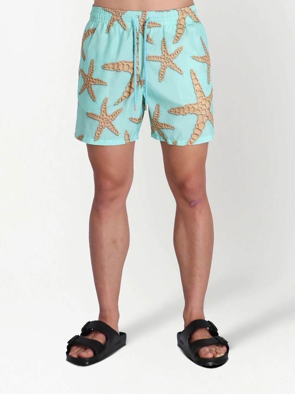 starfish-print swimming shorts - 3