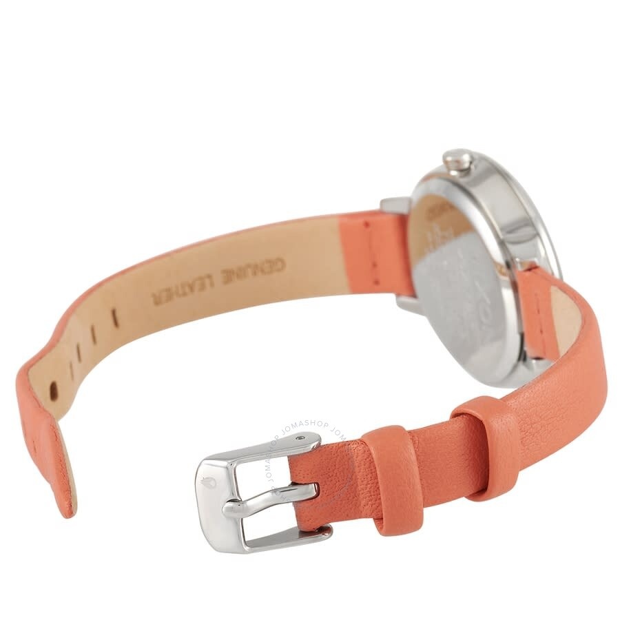 NIXON  Kensington Medium Quartz Grey Dial with orange leather strap Womens Watch Nixon Orange Wristwatches for sale | eBay main image 4