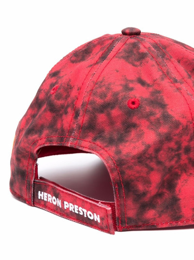 Heron Preston logo-embroidered tie-dye baseball cap outlook