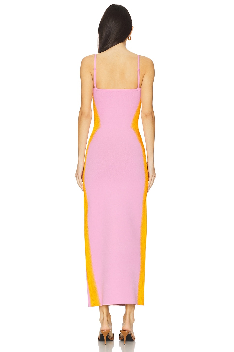 Iris Flower Print Maxi Tank Dress - 5