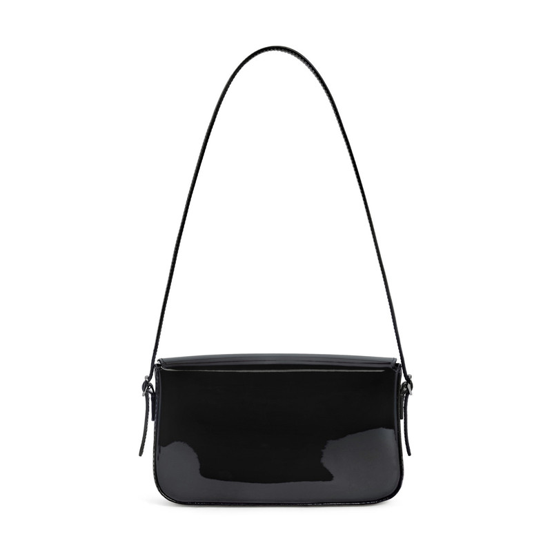 Black patent leather crossbody bag 4