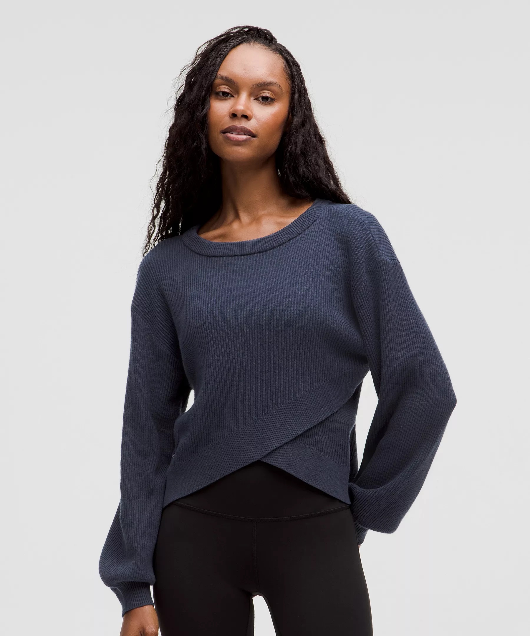 Reversible Crossover Sweater - 6