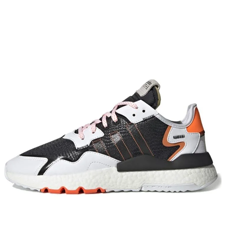 adidas originals Nite Jogger 'Cloud White/Core Black/Solar Orange' FU6842 - 1
