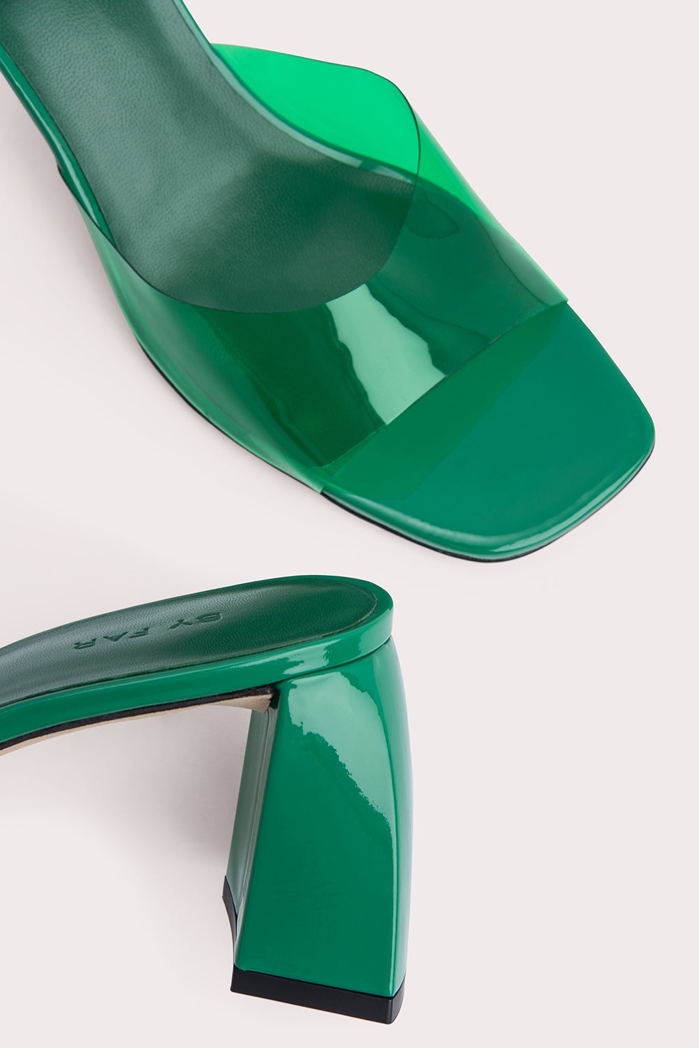 Romy Clover Green PVC and Patent Leather - 5