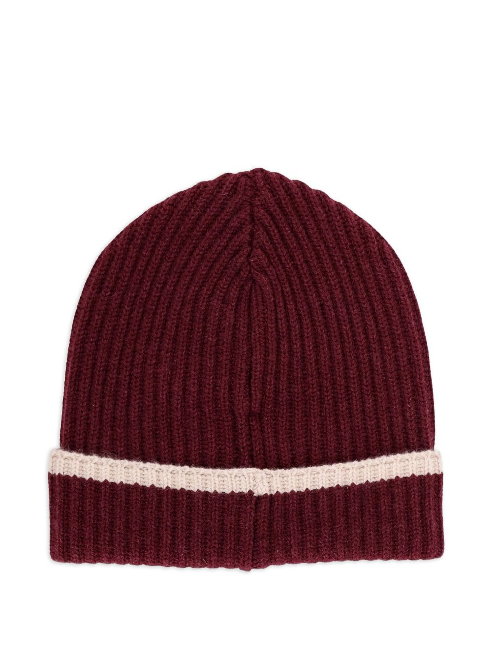 ribbed-knit band beanie - 2