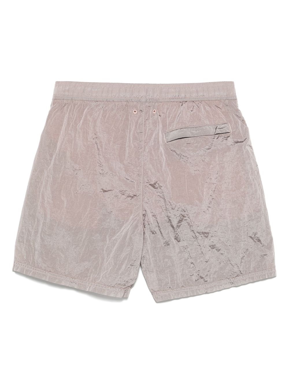 Compass-patch swim shorts - 2