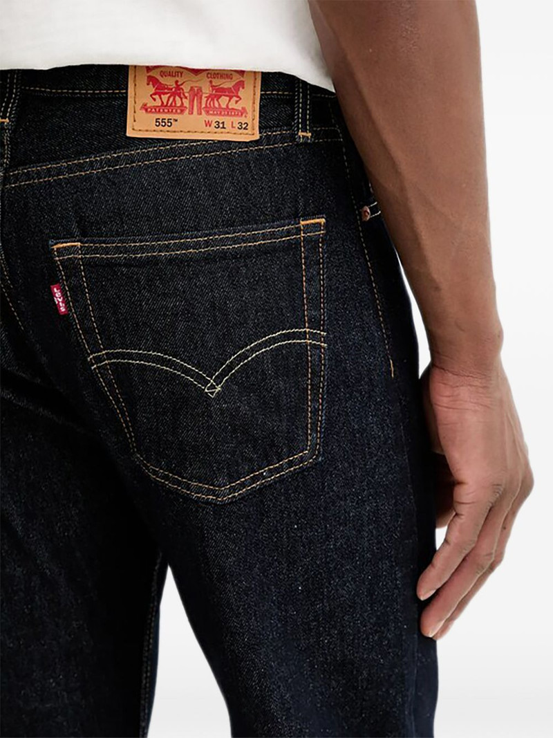 555 straight-leg jeans 4