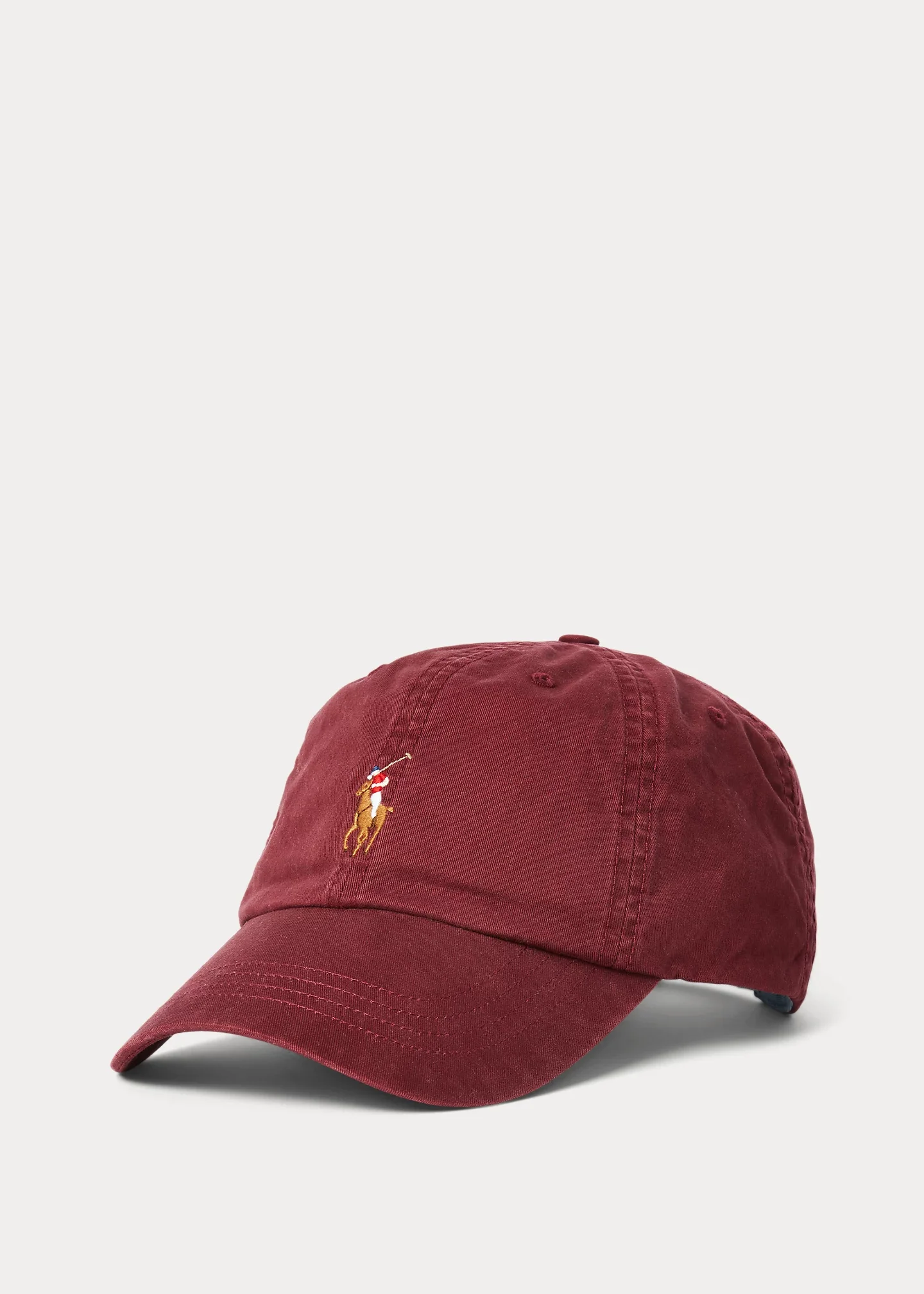 Stretch-Cotton Twill Ball Cap - 1