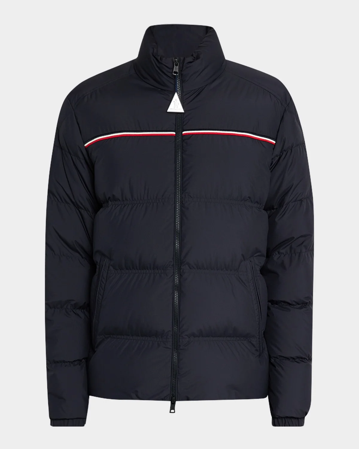 Men's Bouvaque Tricolor-Trim Down Jacket - 1