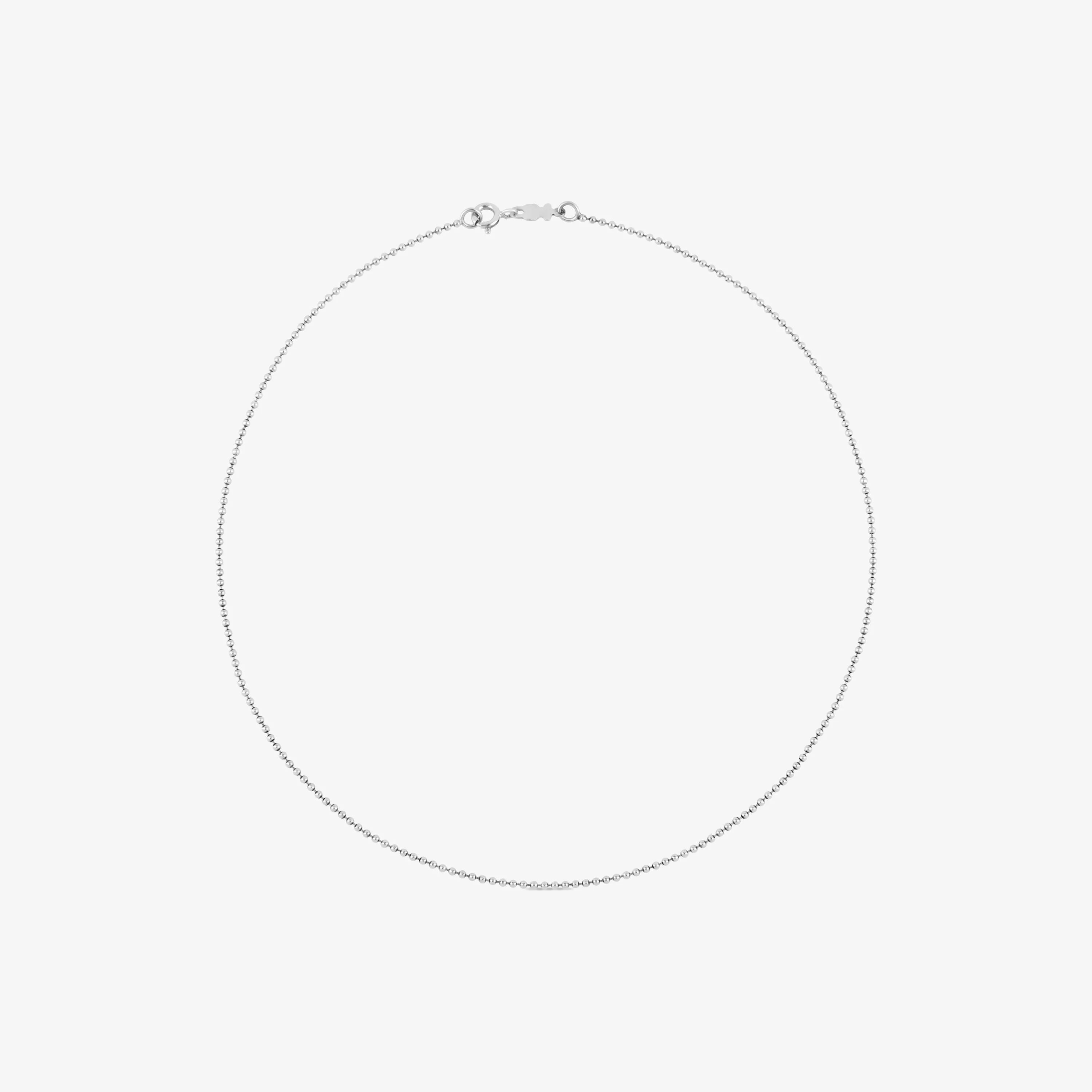 Silver Choker with 1.4 mm balls measuring 40 cm TOUS Chain - 1