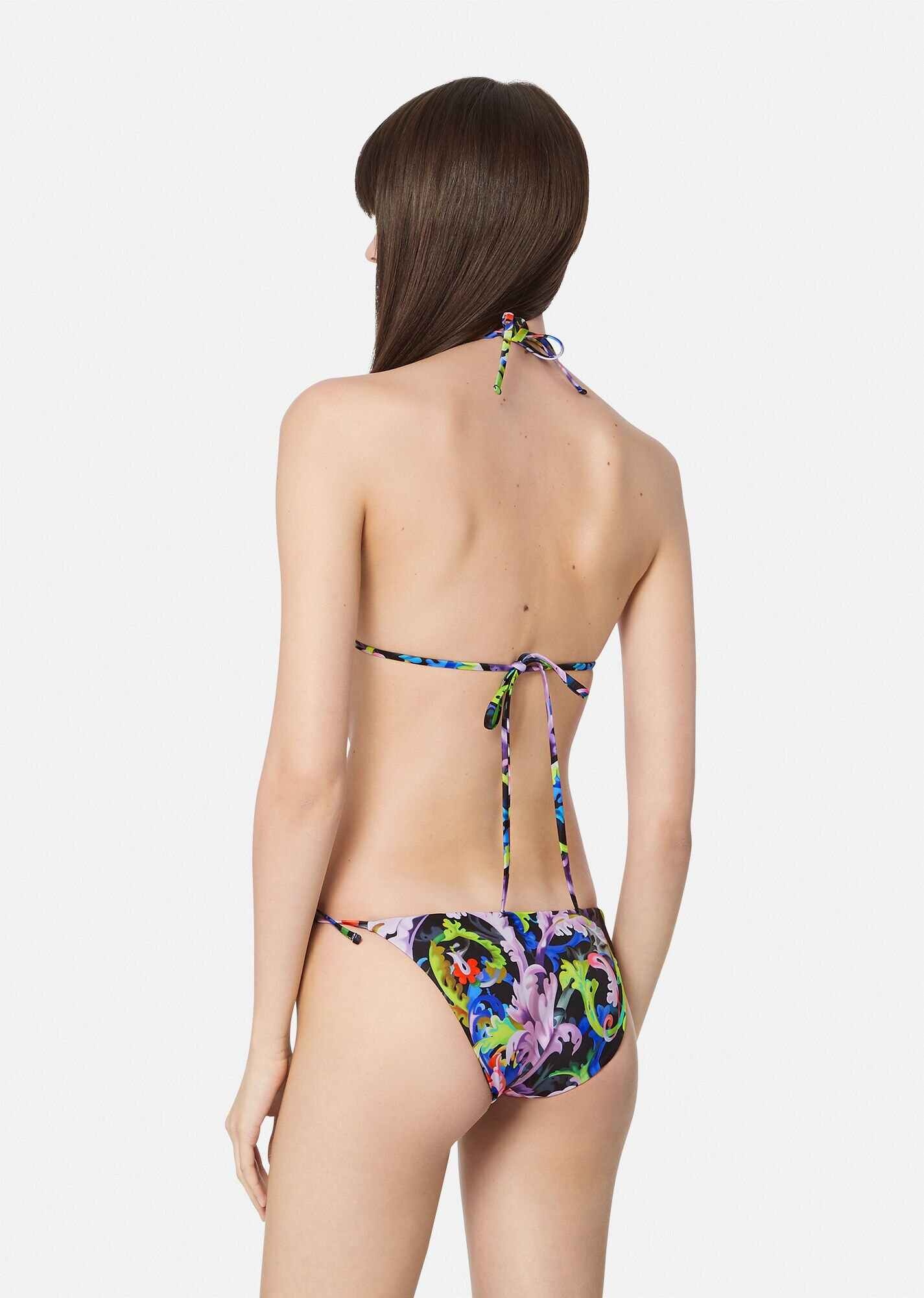 Baroccoflage Print Bikini Top - 3