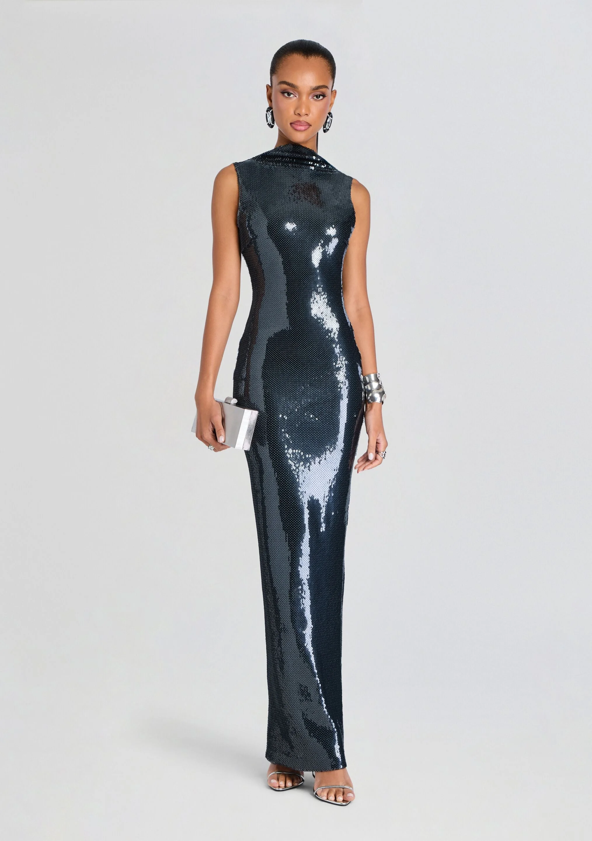 LIELA SEQUIN DRESS - 1