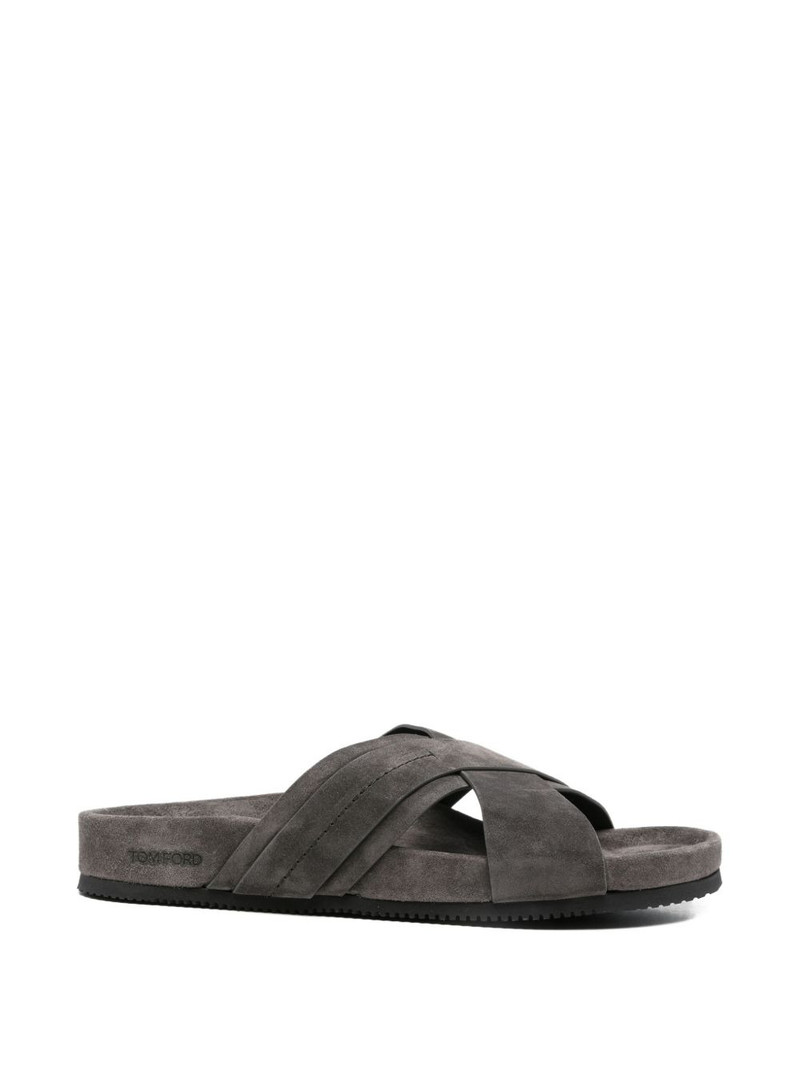 crisscross strap sandals 1