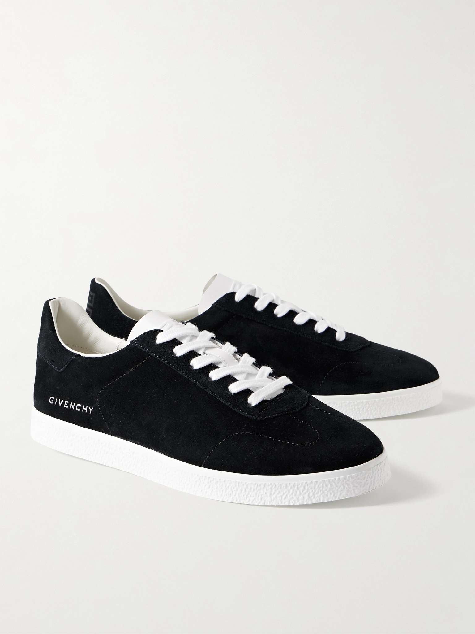 Town Suede and Leather Sneakers - 4