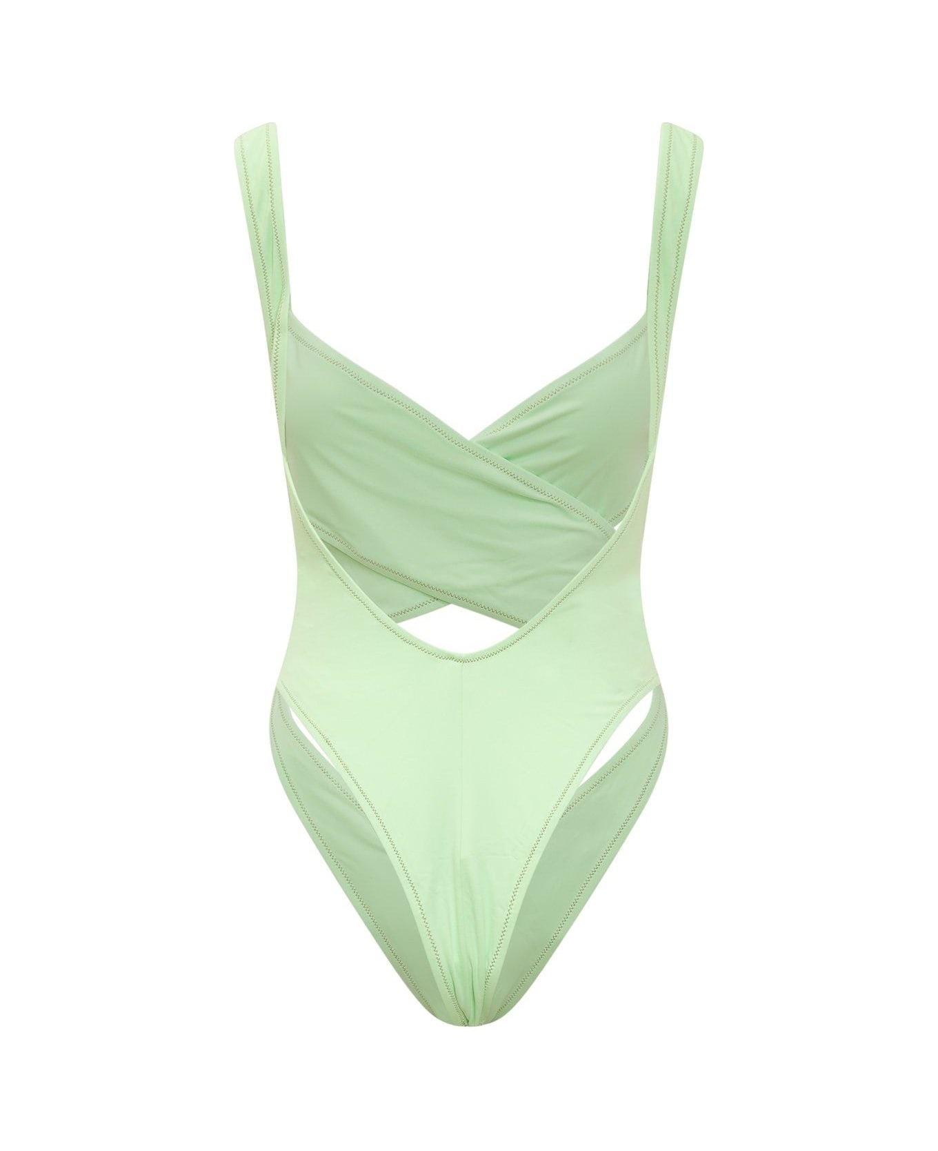 Exotica Cut-out Open Back Swimsuit - 2