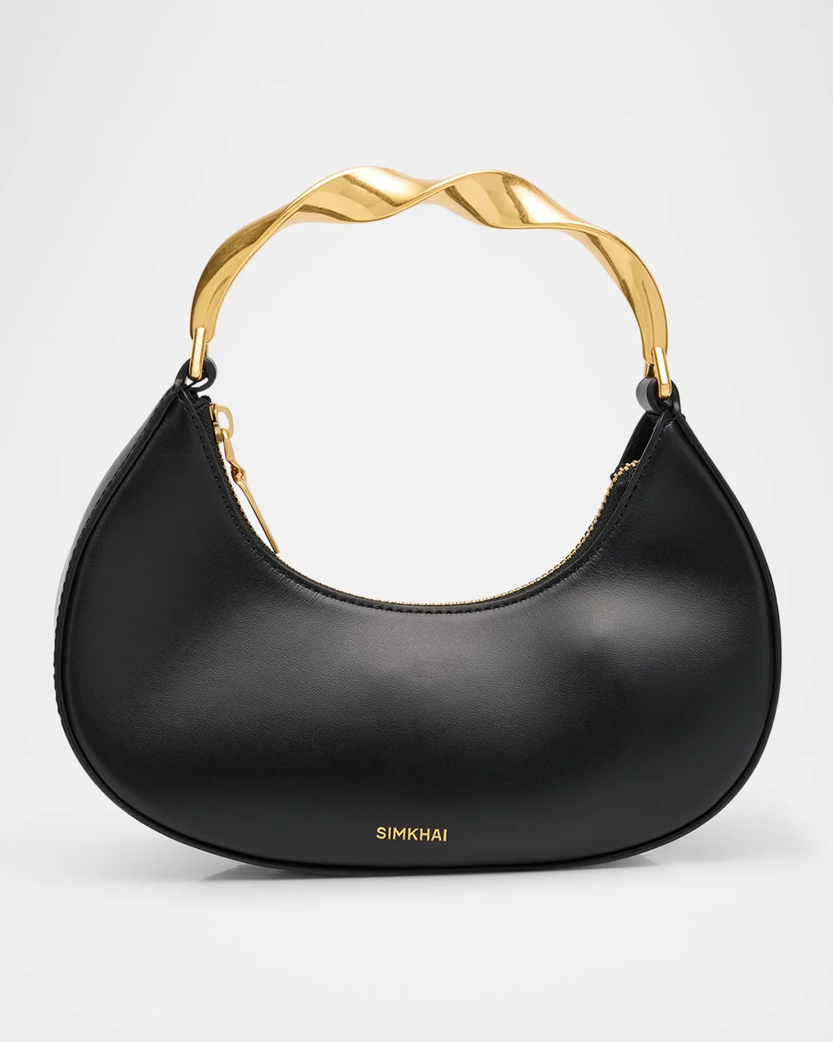 Nixi Twist Leather Top-Handle Bag - 1