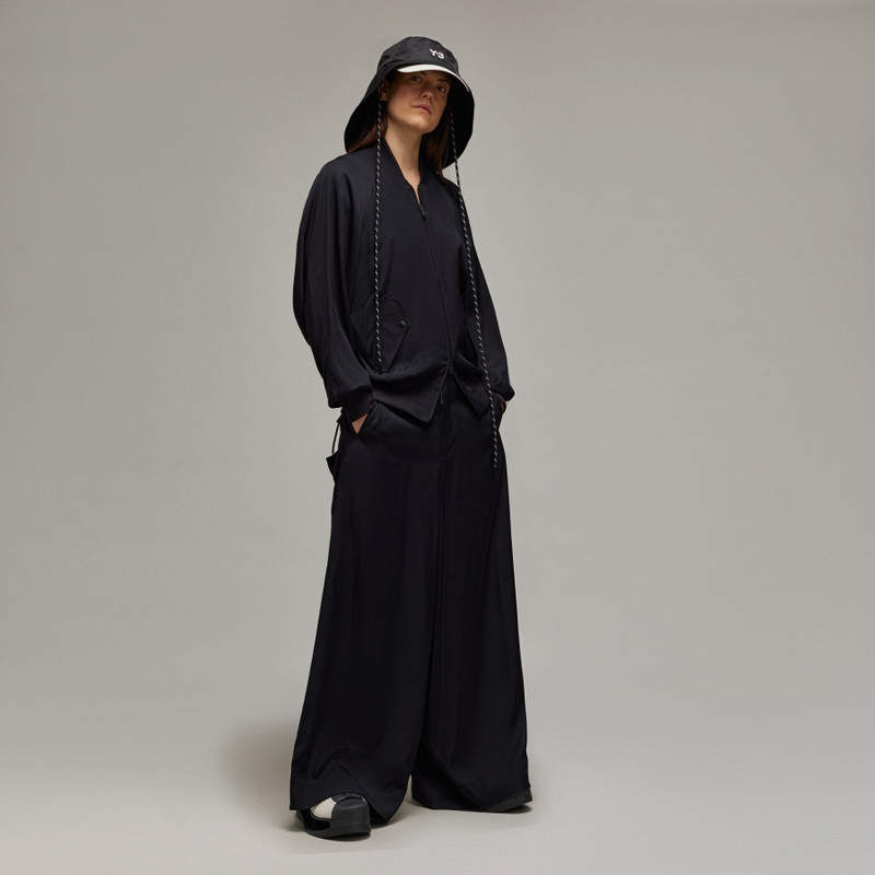 Y-3 Rayon Twill Wide Pants 5