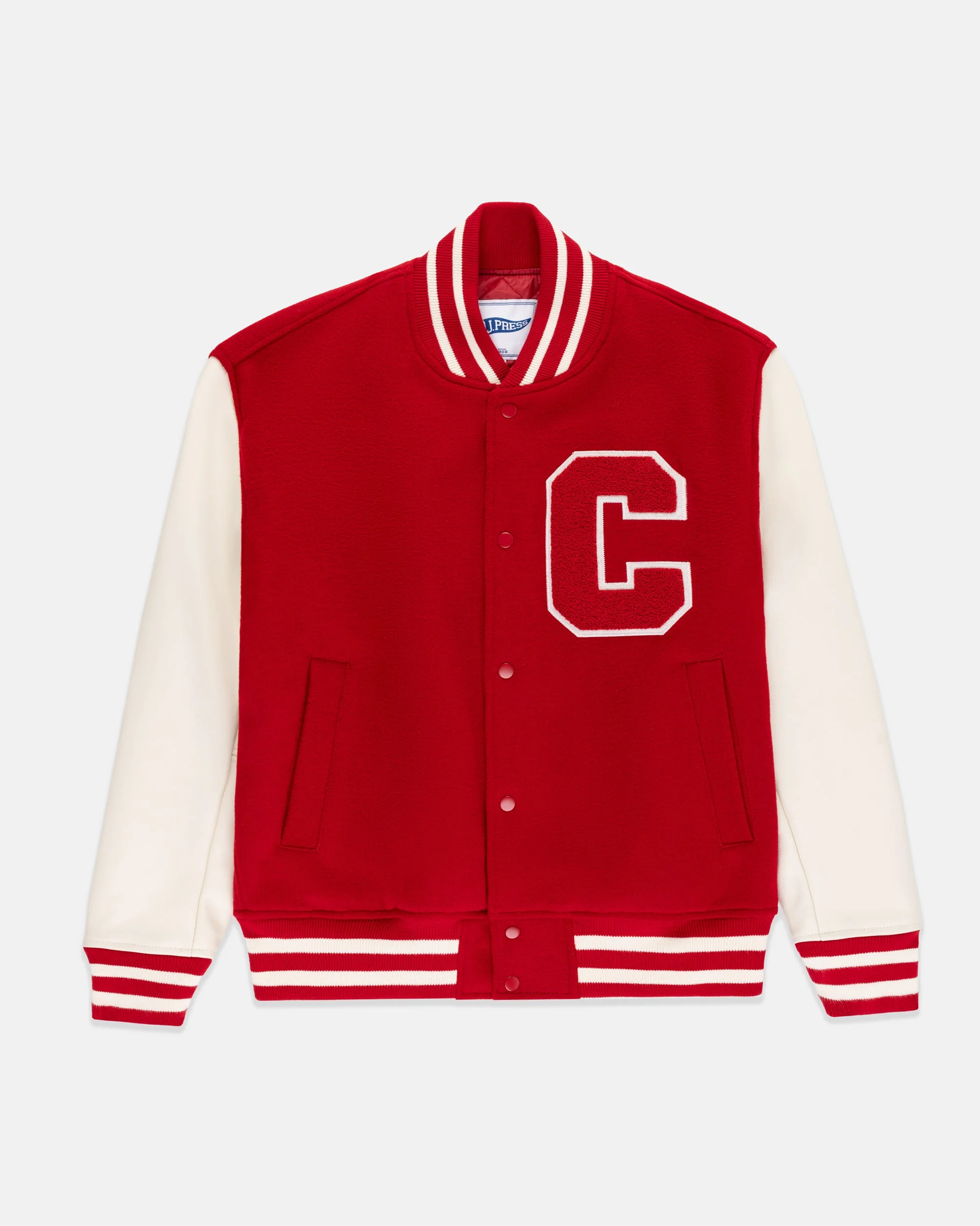 CORNELL WOOL VARSITY JACKET - 1