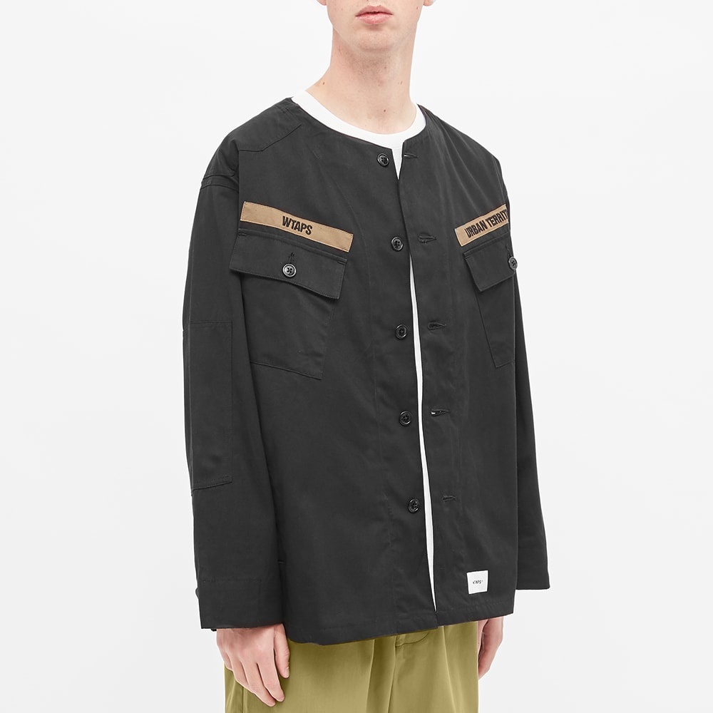 WTAPS Collarless Scout Shirt - 4