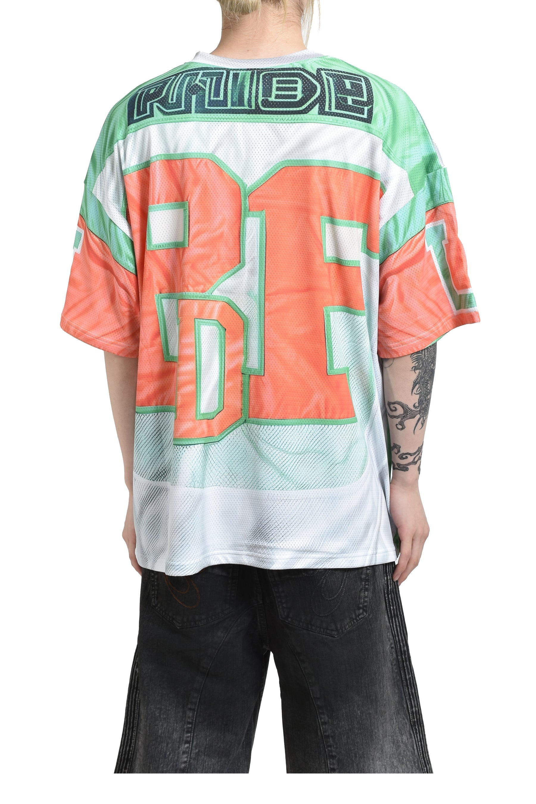 FOOTBALL 17 TEE (DOM34 BIS RETE HAITI PRINT) / GRN - 2