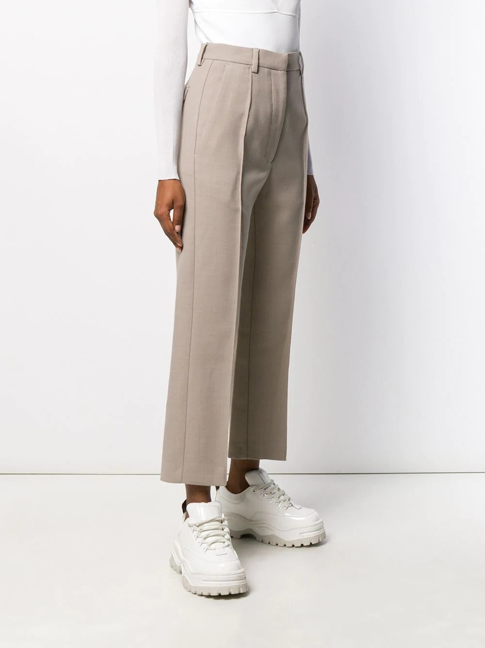 cropped tailored trousers - 3