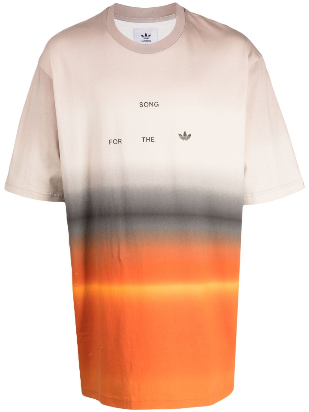 x adidas gradient-effect T-shirt - 1
