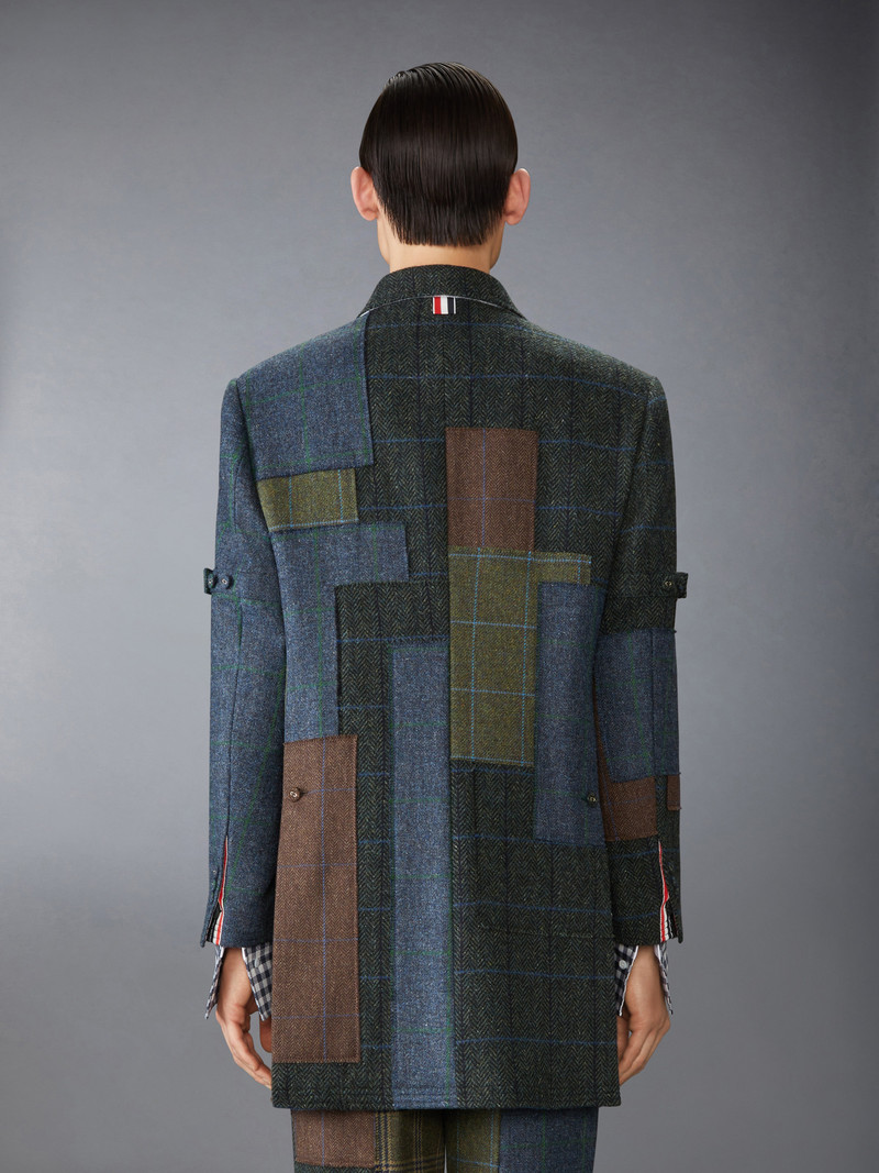 HUNTING TWEED CHESTERFIELD ARMBAND JACKET 3