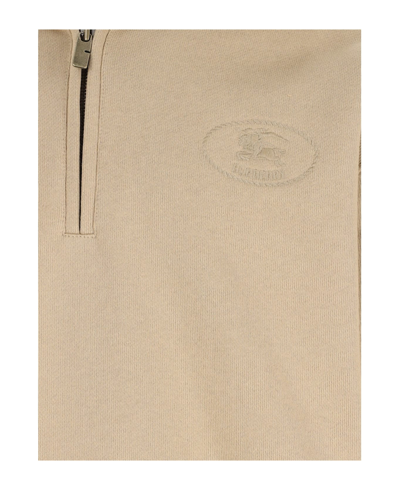 'check' Zip Sweater - 4