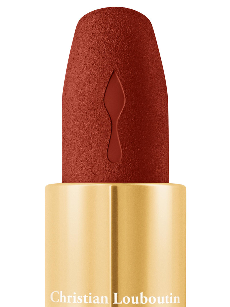 Women's Rouge Louboutin Velvet Matte Lipstick - Burning Babe 415M 7