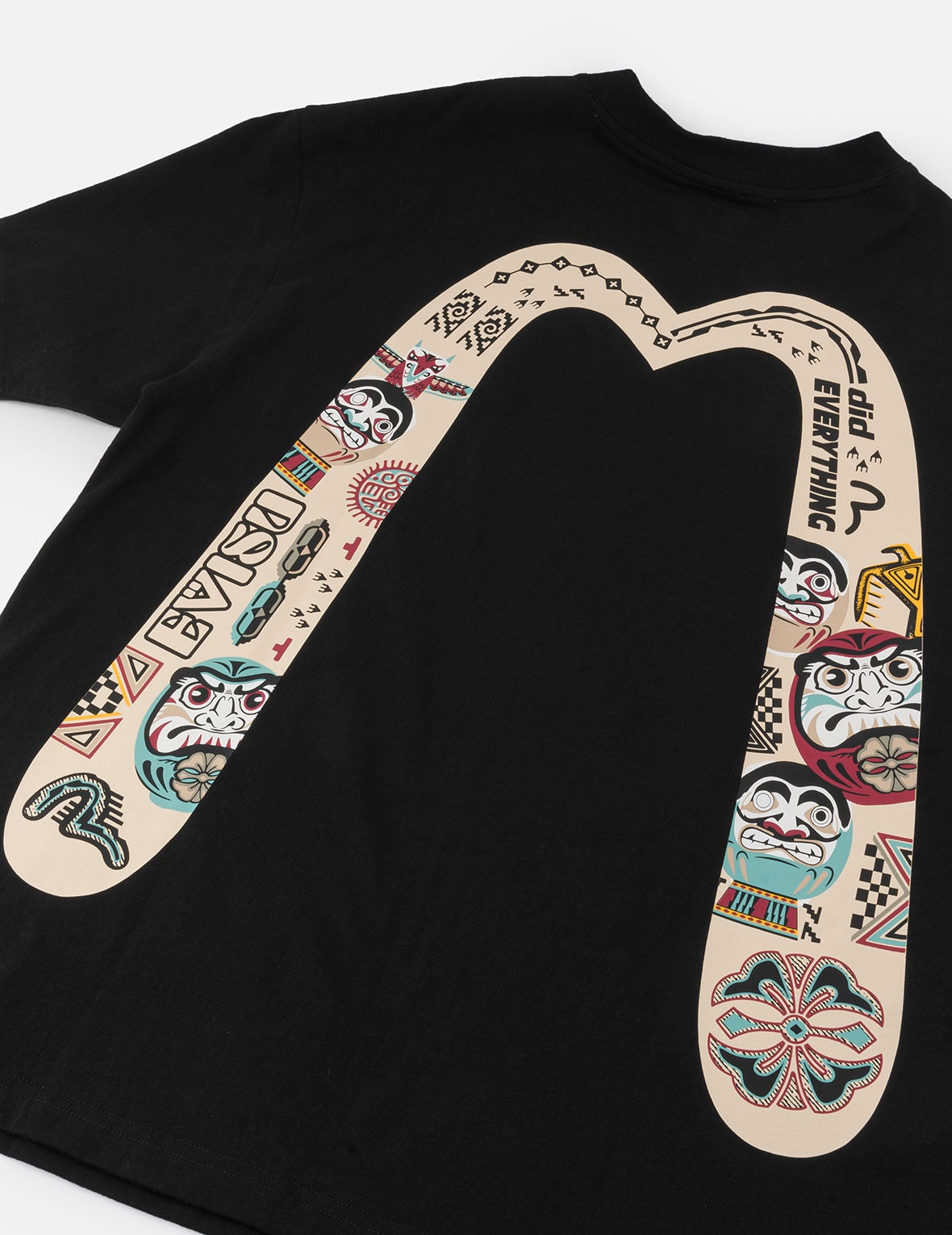 Slogan and Totem Daicock Print Relax Fit T-shirt - 8