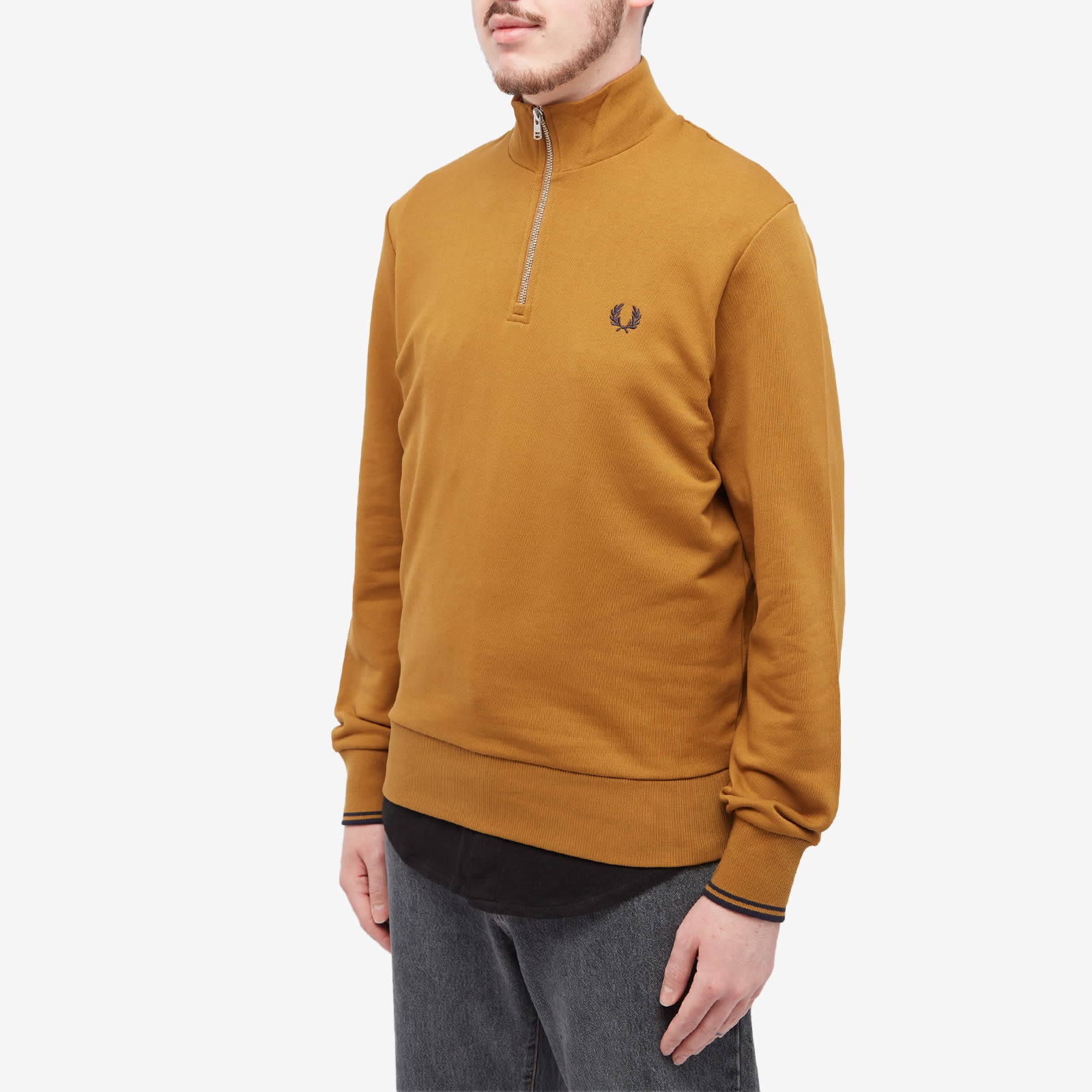 Fred Perry Half Zip Sweat - 2