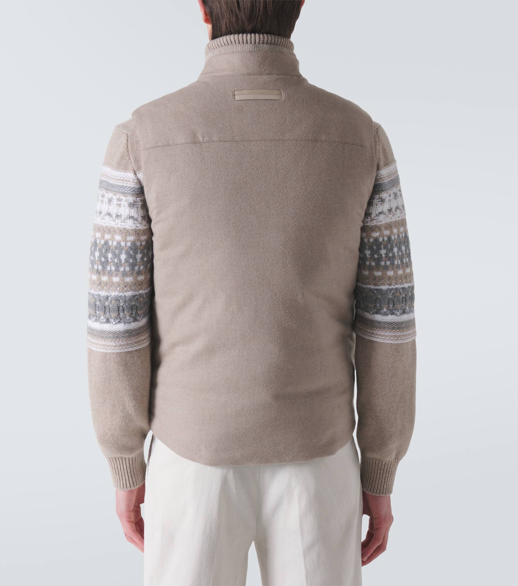 Cashmere down vest - 4