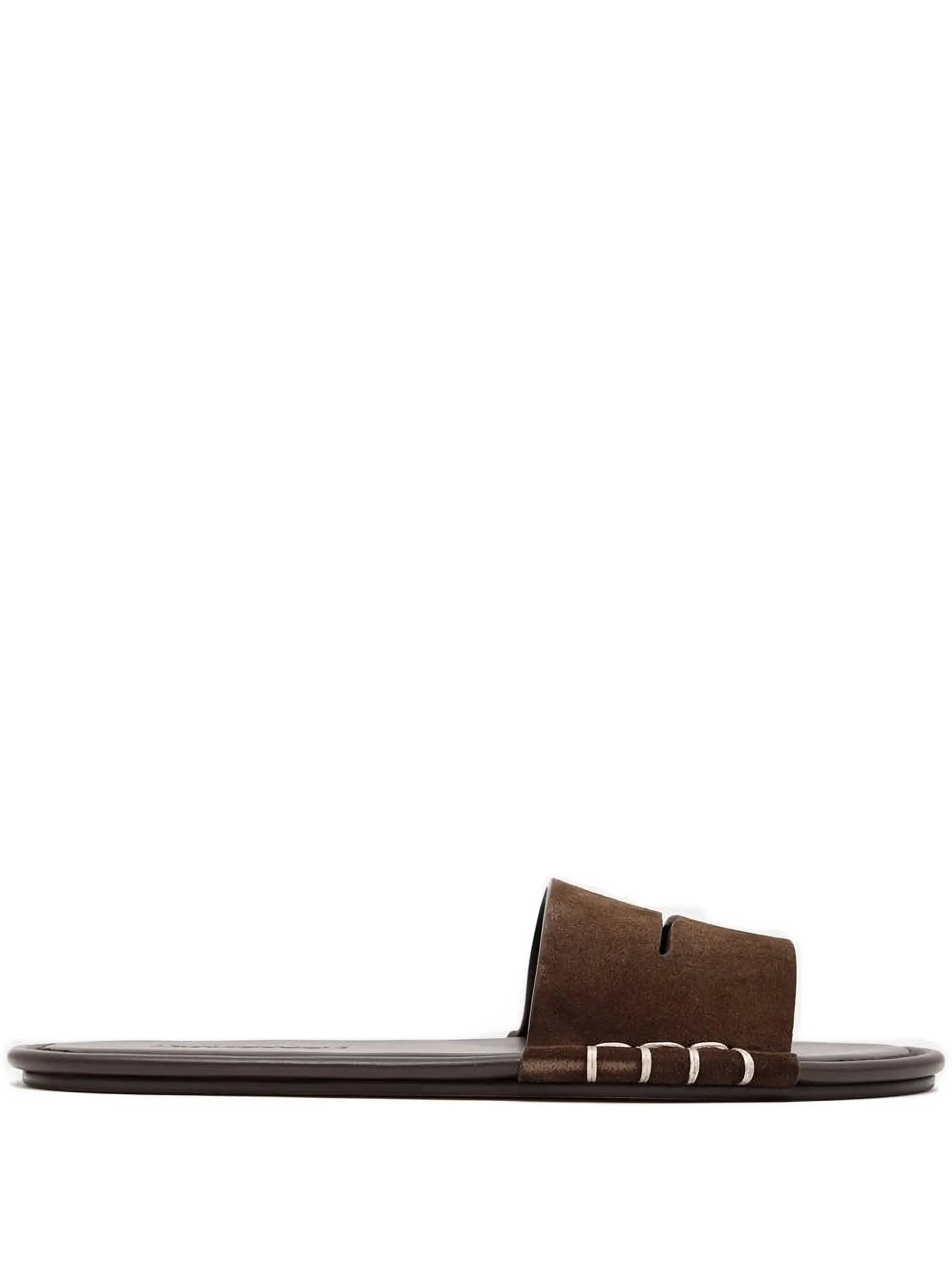 cut-out detailing flat sandals - 1