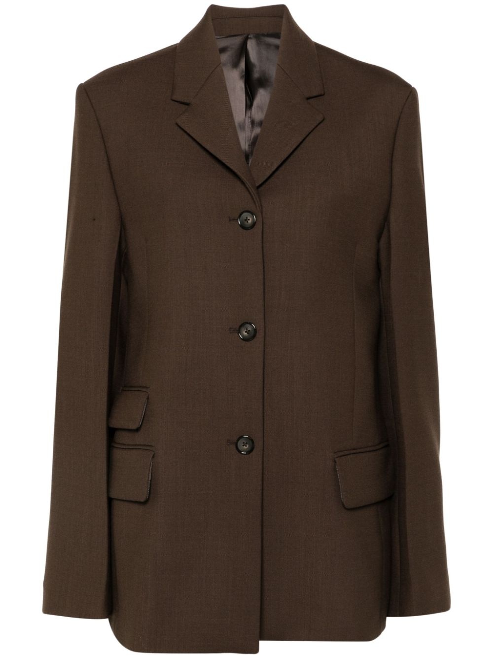 single-breasted blazer - 1