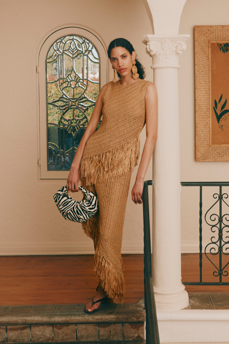 SIMONMILLER Beja Crochet Dress in Natural outlook