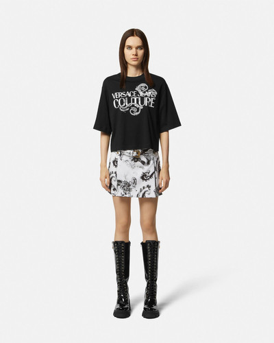 VERSACE JEANS COUTURE Watercolor Couture Logo T-Shirt outlook