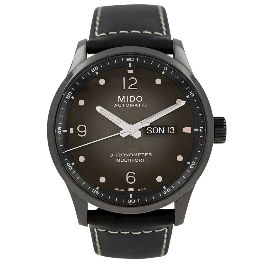 Mido Multifort Automatic Black Dial Ladies Watch M038.431.36.057.00 - 1