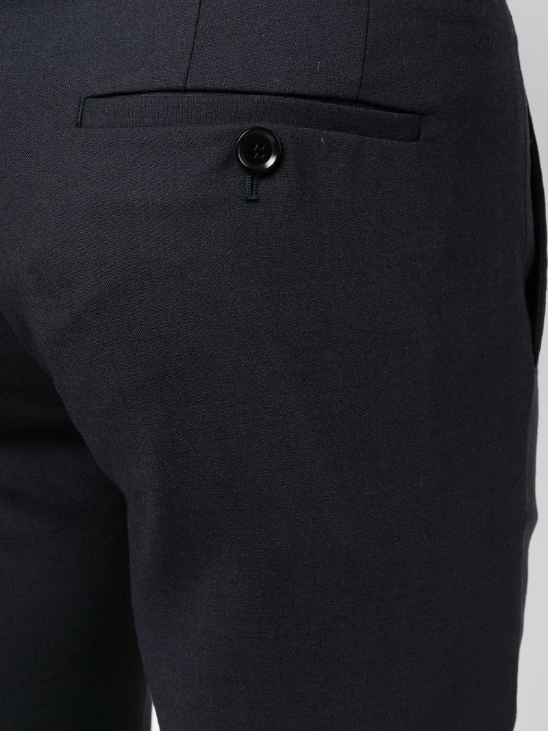 slim-cut tailored trousers 5
