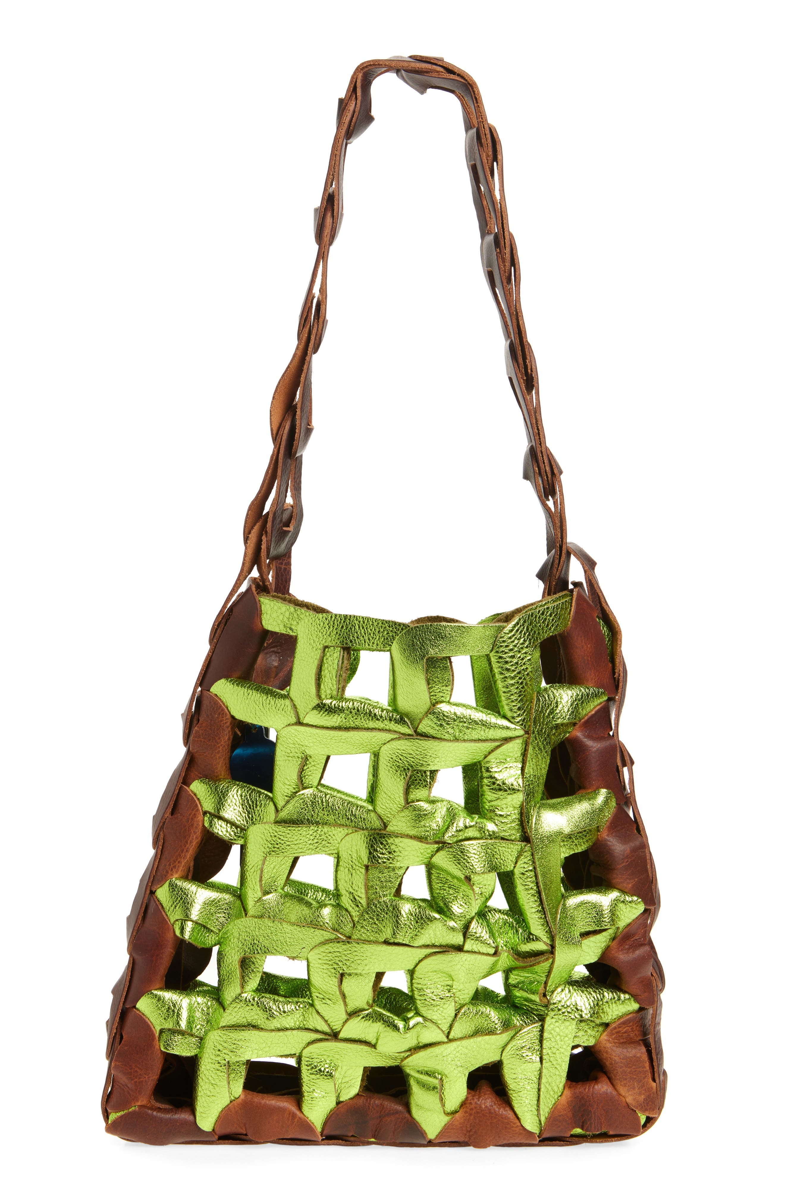 SC103 Links Leather Shoulder Bag in Halcyon at Nordstrom - 1