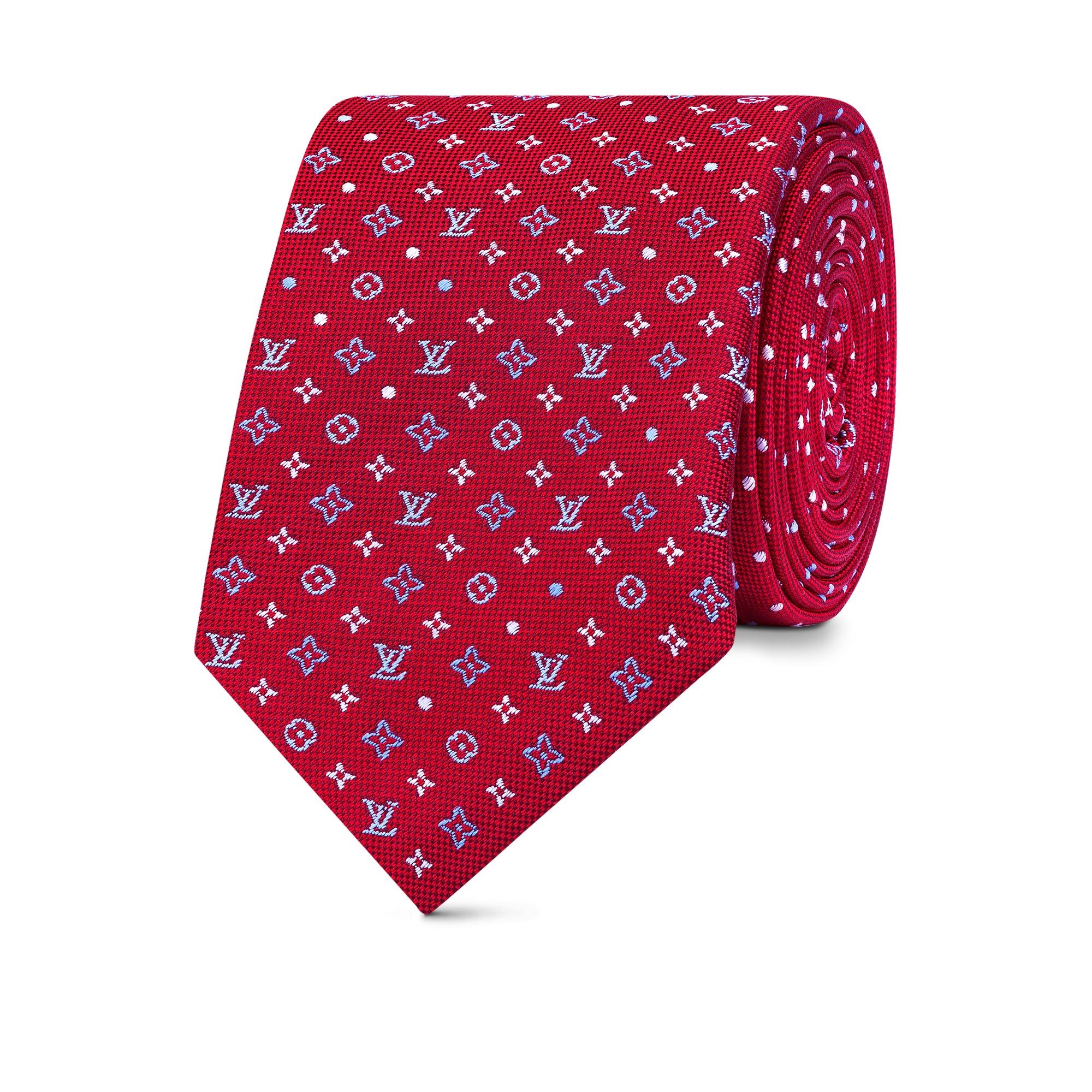 Monogram Gradient Dots Tie - 4