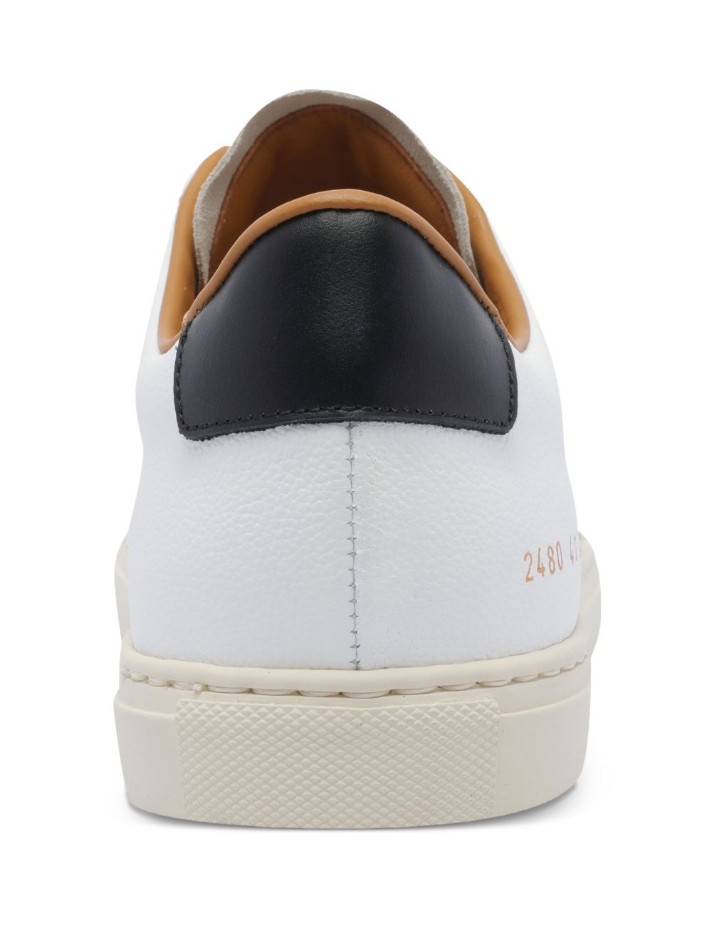 leather sneakers - 4