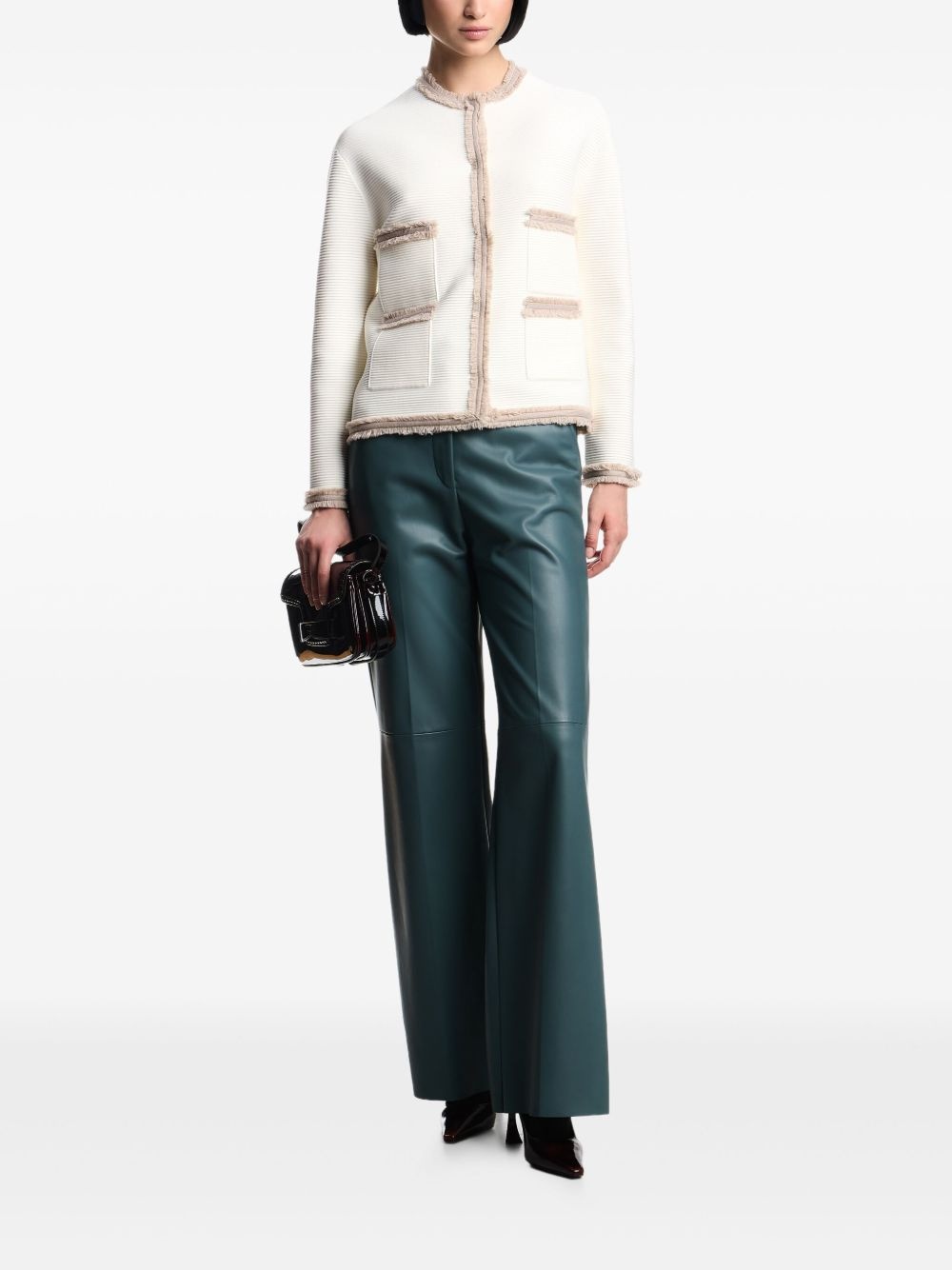 Ottoman fringe-trim jacket - 2